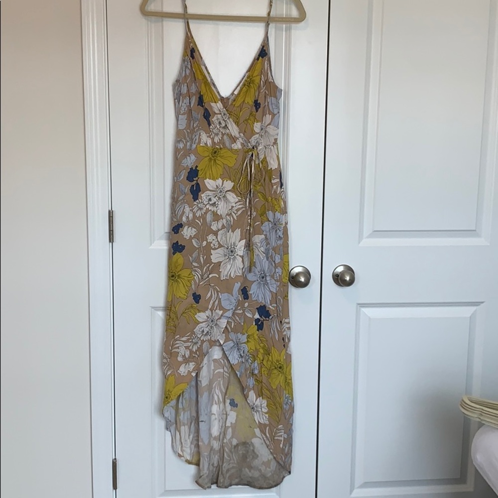 Faux Wrap Dress